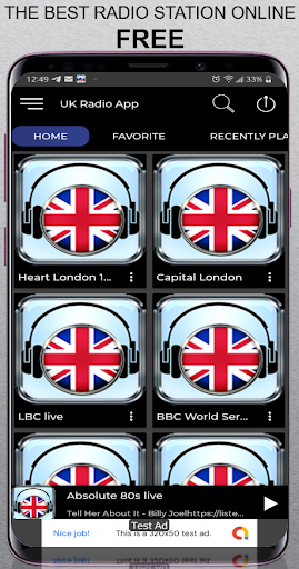 UK Radio App Stations FM Radio