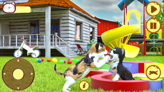 Cute Cat Simulator Games u2013 Family Pet Kitten 1.0.3 APK screenshots 13