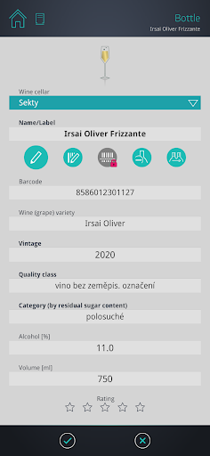 VinoMan Lite - cellar manager Screen 3