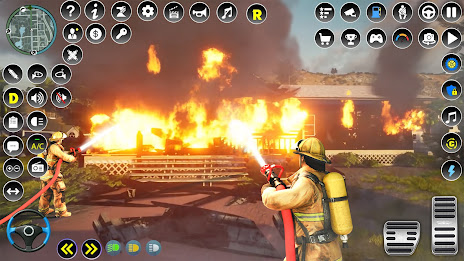 jogo de bombeiro simulator poster 7