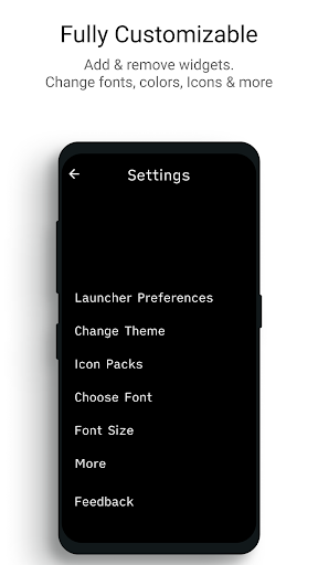 Indistract Minimalist Launcher - Personalization - apps