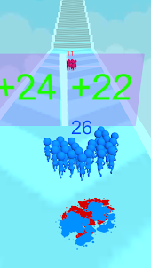Crowd Count Master : Runner 3D