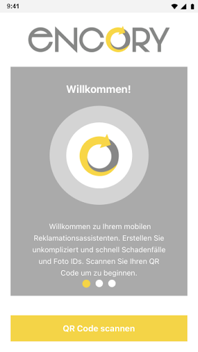Android application EDF Mobile Claims App screenshort