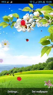 Spring Live Wallpaper For PC installation
