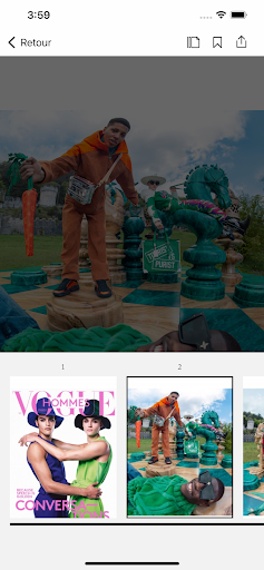 Vogue Hommes Screenshot 4 - AppWisp.com