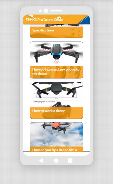 E99 K3 Pro Drone Guideのおすすめ画像5