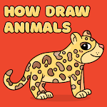 Cover Image of Télécharger How draw animals  APK