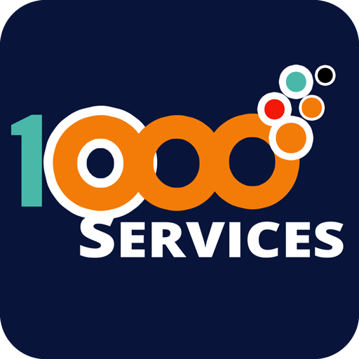 1000Services logo