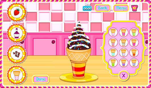 Скачать игру Cooking Ice Cream Cone Cupcake для Android бесплатно