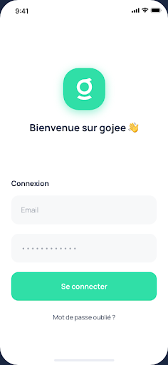 Android application Gojee screenshort