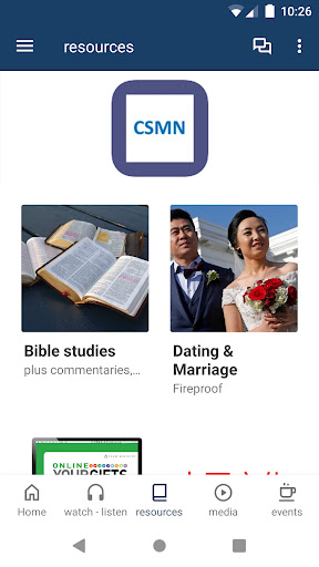 Chinese Student Ministries NL Screen 3