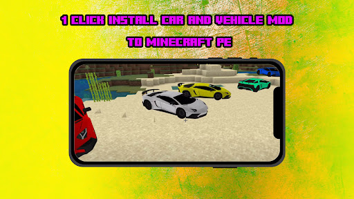 Car and Vehicle Minecraft PE Screen 2