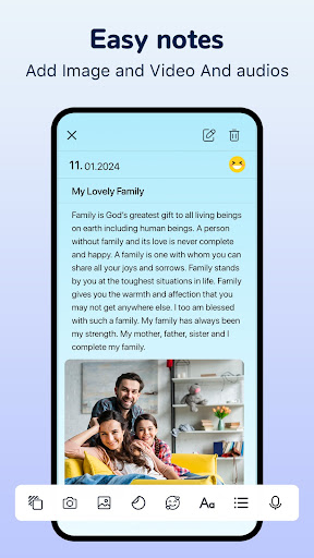 My Diary - Daily Journal App Screen 2