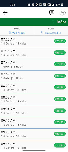 Chalk Mountain Golf Screen 2