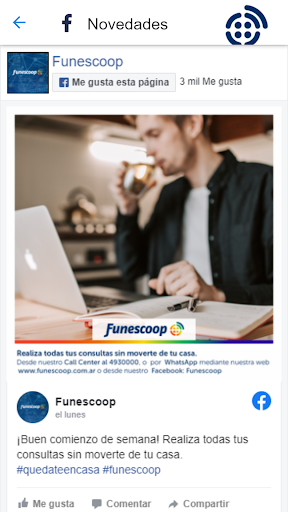 Android application Funescoop screenshort