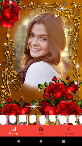 Flowers Photo Frame Editor Screen 3