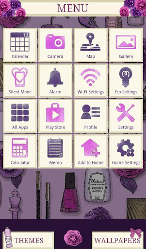 Cute Theme Radiant Lavender Screen 3