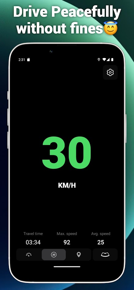 #7. Motion - accurate speedometer (Android) Ved: ST Mobile Apps