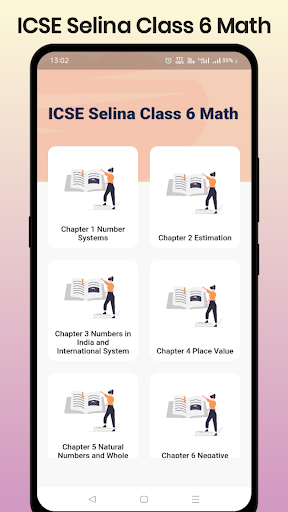 Android application ICSE Selina Class 6 Math screenshort