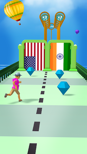 Flag Runner 3d - World Quiz Screen 3
