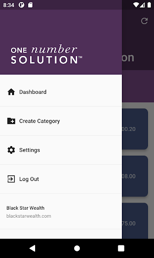 Android application One Number Solution™ screenshort