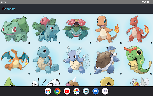 Rokedex Screenshot