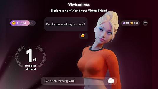 Virtual Me: AI Friend Chat