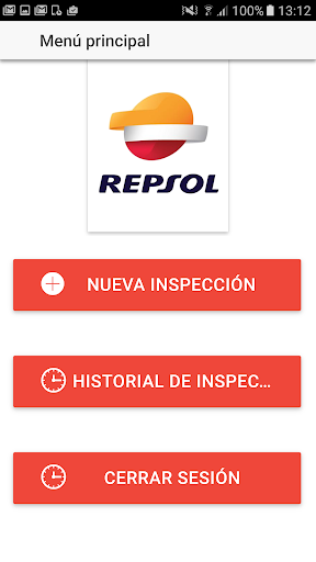 inspectionApp Screen 2