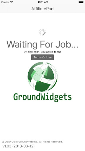 Android application AffiliatePad screenshort