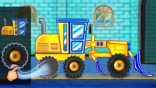 Kids Truck: Build Station Game