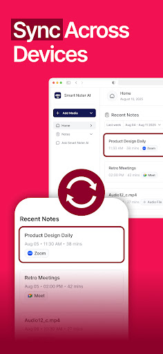 Screenshot of Smart Noter - AI Note Taker