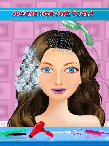 Hair Style Salon - Girls Games screenshots 14