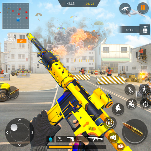 TPS Gun War Shooting Games 3D ดาวน์โหลดบน Windows