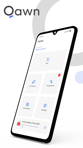 Android application Qawn Business screenshort