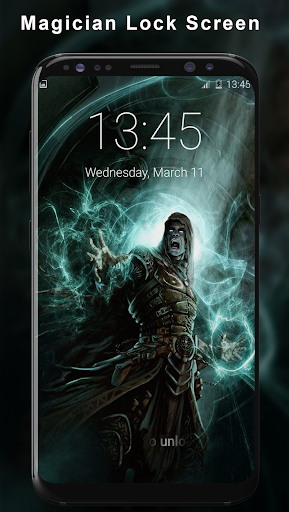 Android application Magician Pattern Lock Screen screenshort
