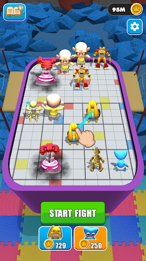 合并大师蓝怪, Merge Master Monster screenshot 2