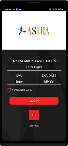 Android application Astratoy Balance Checker screenshort