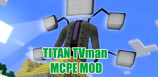 TVMan VS Skibidi MCPE Mod