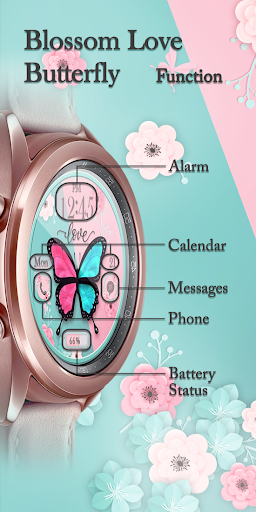 Blossom Butterfly_Watchface Screen 3