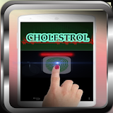 Blood cholesterol scan prank icon