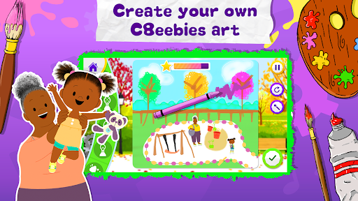 CBeebies Get Creative: Paint  screenshots 1