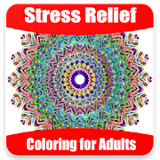 Stress Relief Coloring Book for Adult  Icon