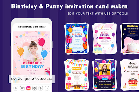 Digital Invitation Card Maker 1.3 screenshots 6