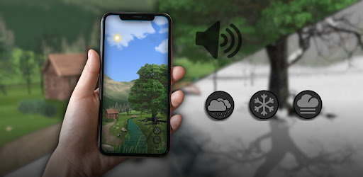 Android application Simulator of the seasons screenshort
