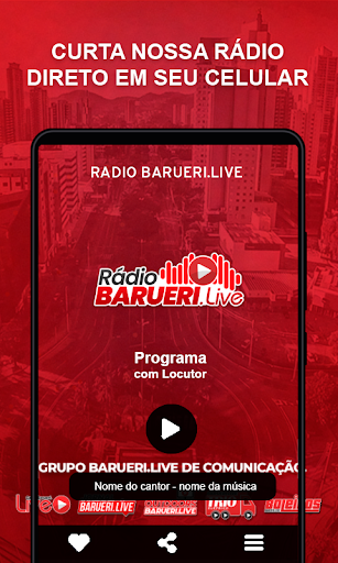 Android application Rádio Barueri.Live screenshort