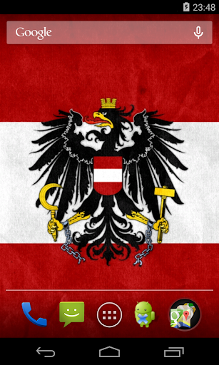 Android application Flag of Austria Live Wallpaper screenshort
