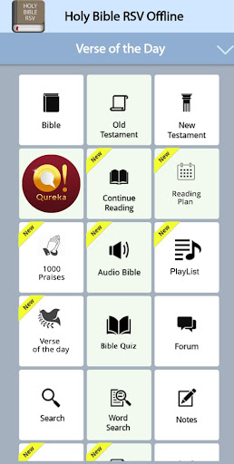 RSV Bible Offline Screen 2