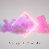 Vibrant Clouds Theme +HOME icon