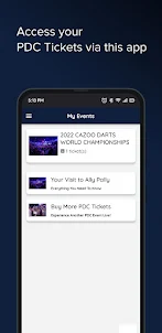 PDC Tickets