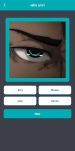 Guess the character by his eye